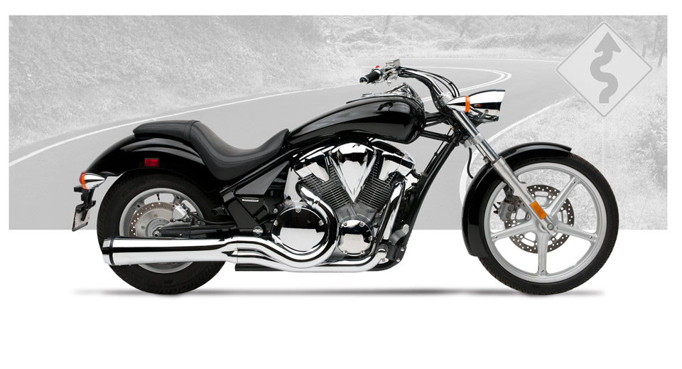 Honda VT 1300CS Sabre 2010-12 - Hard-Krome Velocity Pro