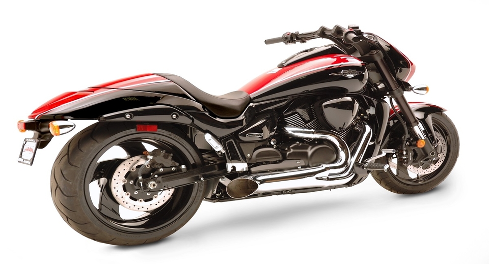 Suzuki M109R 2006-2019 - Hard-Krome Short Sideburner