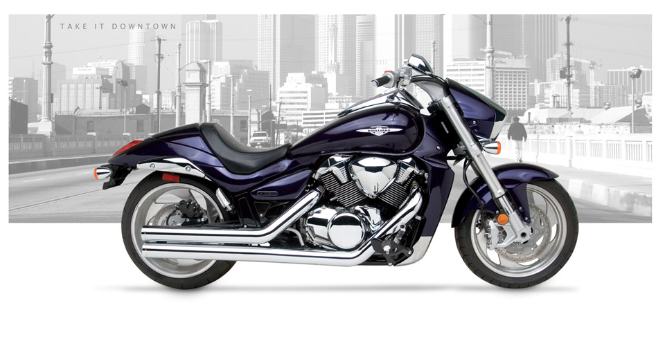 Suzuki M109R 2006-2014 - Hard-Krome 3 Inch Big Straights