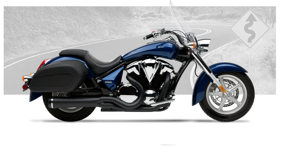 Honda VT 1300CT Interstate 2010-12 - Hard-Krome Velocity Pro