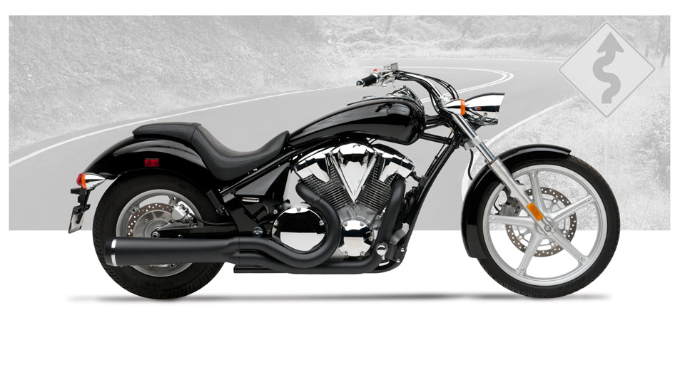 Honda VT 1300CS Sabre 2010-12 - Hard-Krome Velocity Pro