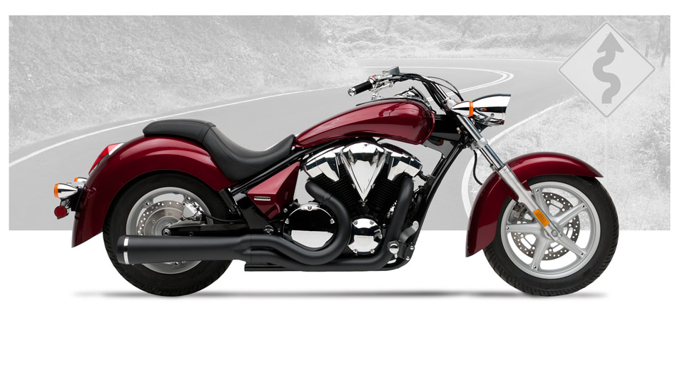 Honda VT 1300CR Stateline 2010-12 - Hard-Krome Velocity Pro