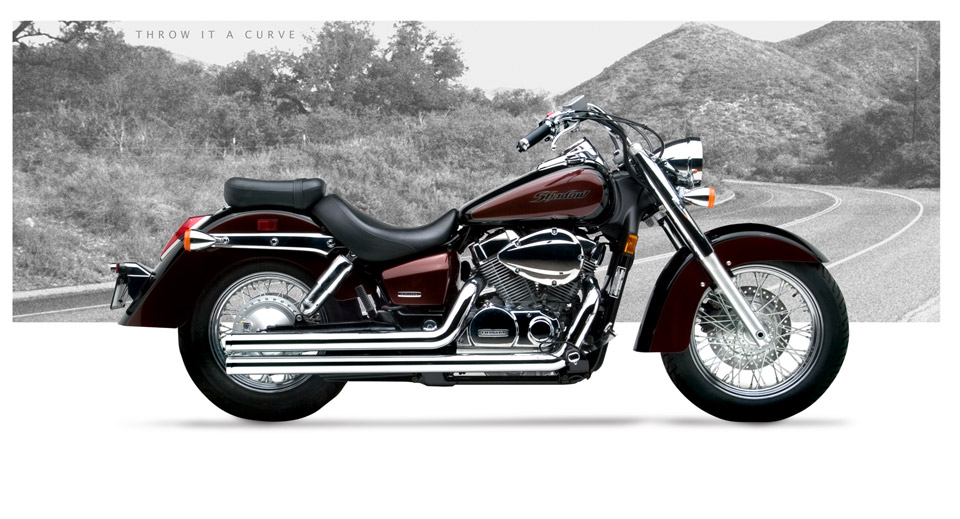 Honda Shadow Aero 750 2004-07 - Hard-Krome American Classic II
