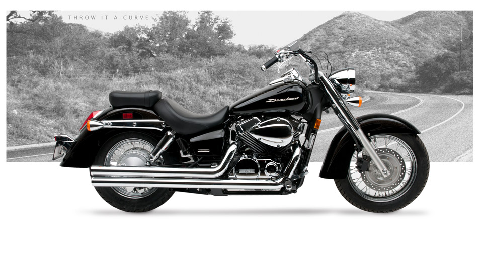 Honda Shadow Aero 750 2008-12 - Hard-Krome American Classic II