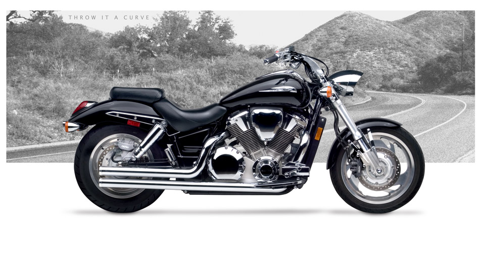 Honda VTX1800C 2002-07 - Hard-Krome American Classic II