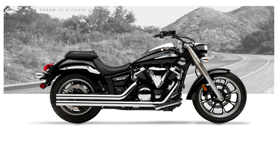 Yamaha V Star 950 2009-12 - Hard-Krome American Classic II