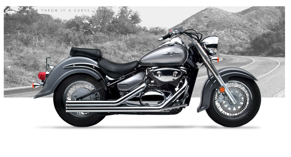 Suzuki C50 2005-12 - Hard-Krome American Classic II