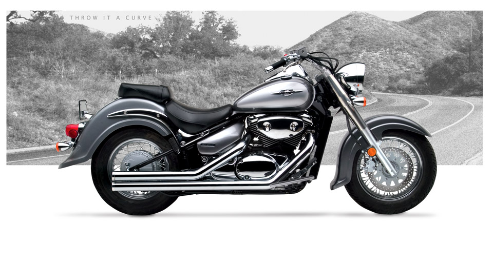 Suzuki Volusia 800 2001-04 - Hard-Krome American Classic II