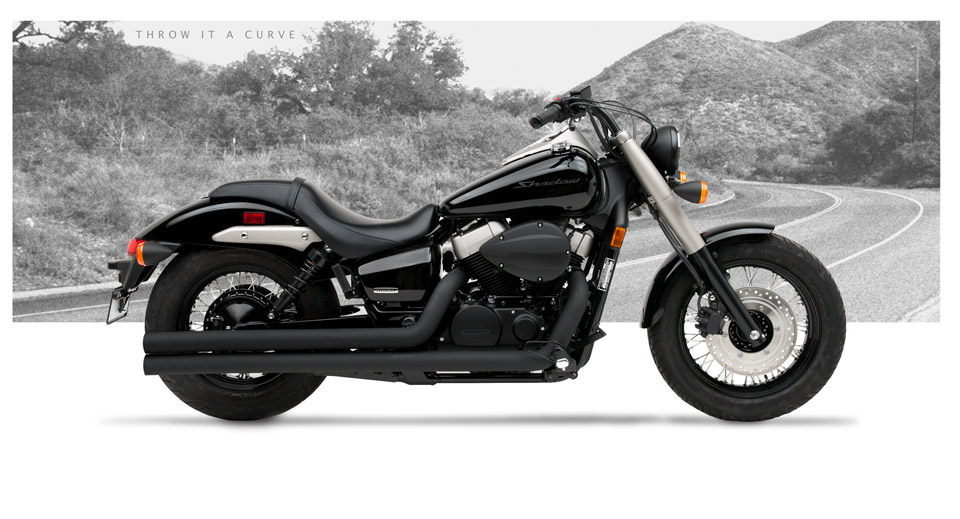 Honda Shadow Phantom VT 750 2010-12 - Hard-Krome American Classic II