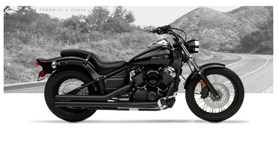 Yamaha V Star 650 1999-12 - Hard-Krome American Classic II
