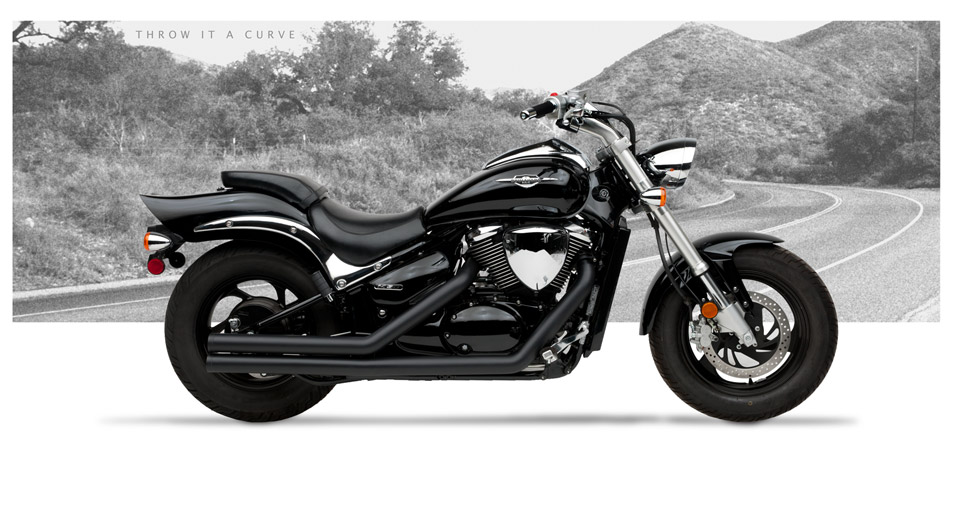 Suzuki M50 2005-12 - Hard-Krome American Classic II